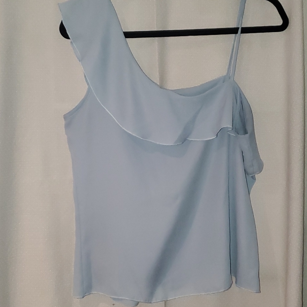 One Shoulder Ruffle - Picture 3 of 4